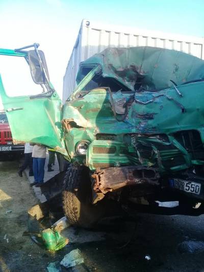 Accidente de tránsito en Sancti Spíritus