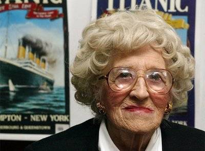 Millvina Dean fue la pasajera más joven del Titanic