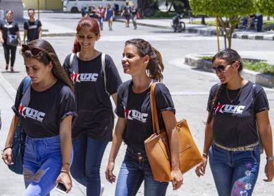 En la histórica Universidad de La Habana, símbolo de rebeldía nacional, se realiza el balance de la UJC como parte del proceso orgánico del 11no. Congreso de la organización juvenil