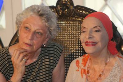 Alicia Alonso y Mónica Mason