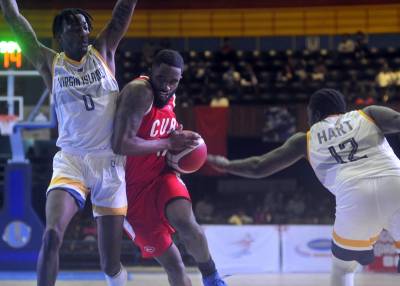 La selección cubana de baloncesto no pudo con su similar de Islas Vírgenes, en partido efectuado en el Coliseo de la Ciudad Deportiva