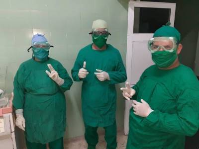 Equipo médico encargado del parto