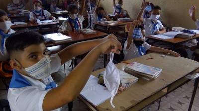 Retoma Cuba curso escolar 