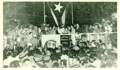 Caravana de la Libertad en Pinar del Río, 1959.