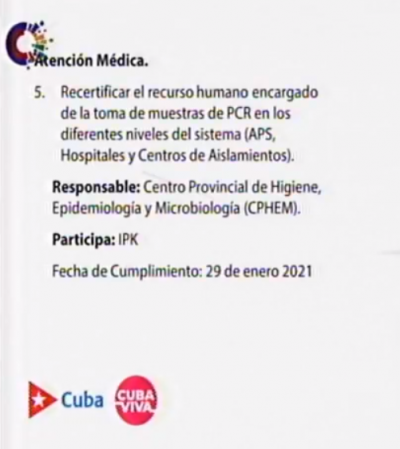 Medidas en La Habana