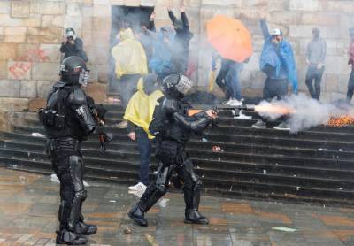 Protestas en Colombia