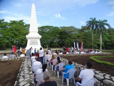 Homenaje a José Martí en Dos Ríos