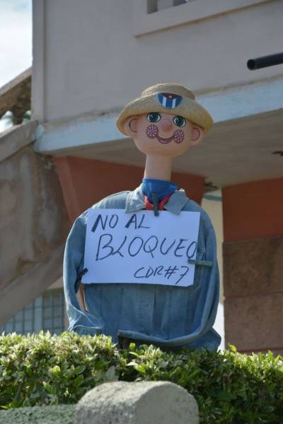 Actividades contra el bloqueo en la ciudad de Matanzas