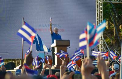 El Primer Secretario del Partido Comunista de Cuba y Presidente de la República, Miguel Díaz-Canel Bermúdez