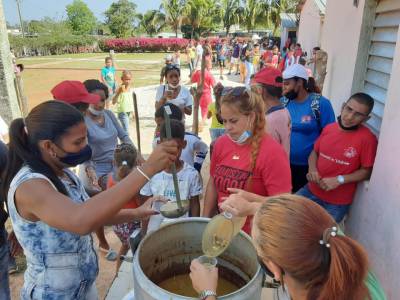 Caldosa en el Consejo Popular Canímar