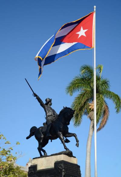 Estatua en Parque Agramonte