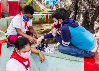 Niños cubanos