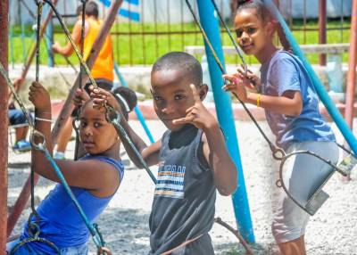 Actividades por el Día de los Niños en Lawton. 