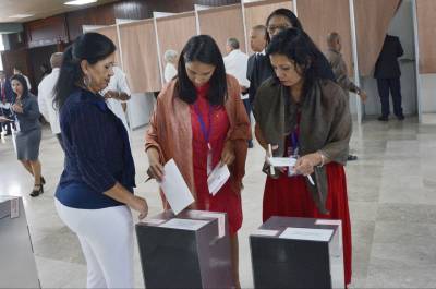Proceso para la votación