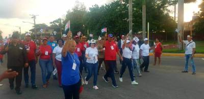 Celebraciones por el Primero de mayo en Matanzas