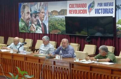 El primer ministro, Manuel Marrero Cruz