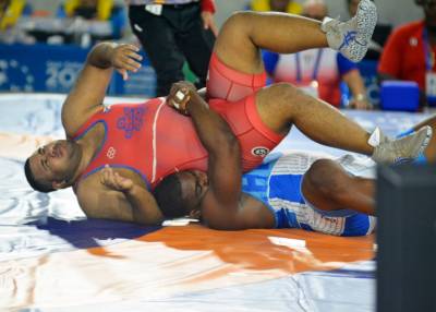 El equipo cubano de lucha grecorromana conquistó seis preseas doradas. 