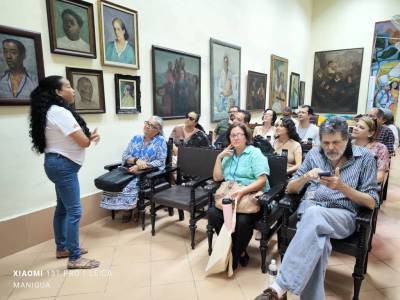 Jill Robbins, de Guatemala, reconoció que el intercambio con la comunidad, la visita al Museo y al Comedor Social