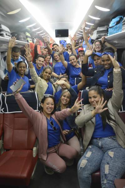Delegados al 12mo. Congreso de la UJC