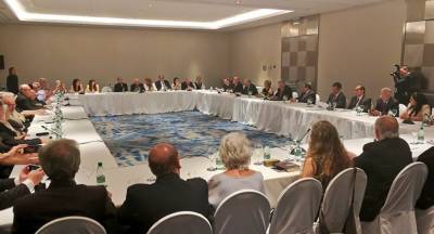 El Presidente cubano, Miguel Diaz-Canel cumple una extensa agenda de trabajo en Argentina
