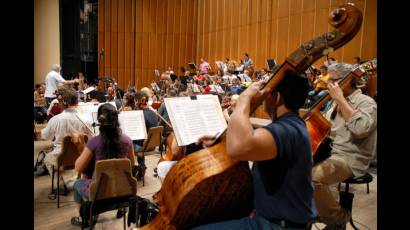 La Sinfónica venezolana en el Amadeo Roldán
