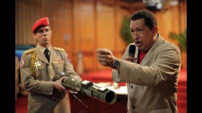 Chávez abordó en conferencia de prensa los falsos desabastecimientos en su país 