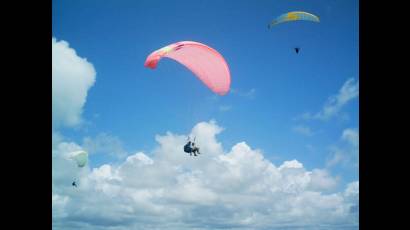 Campeonato Nacional de Parapente en municipio villaclareño de Placetas