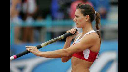 Atleta rusa Yelena Isinbayeva