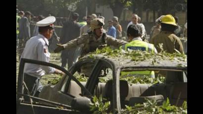 Atentado contra la sede de OTAN en Afganistán