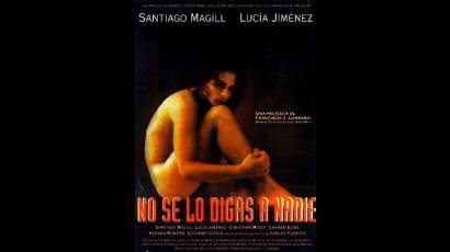 Cartel de la pelicula "No se lo digas a nadie"