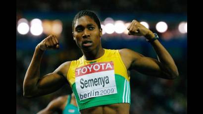 Sudafricana Caster Semenya