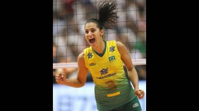 Equipo femenino de voleibol de Brasil