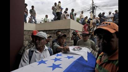 Wendy Isabel Ávila, víctima de la represión en Honduras