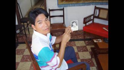 Chieng Phuong hijo de un coronel del ejército vietnamita