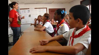 Elecciones para seleccionar a los dirigentes de la Organización de Pioneros José Martí