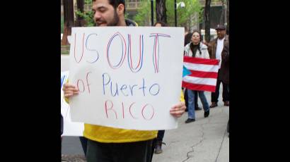 Pueblo puertoriqueño exige el cese del coloniaje de Estados Unidos
