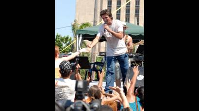 Juanes dio un avance del concierto Paz Sin Fronteras