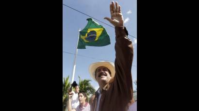 Manuel Zelaya en la Embajada de Brasil en Honduras