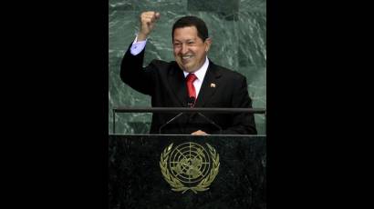 Hugo Chávez en la ONU