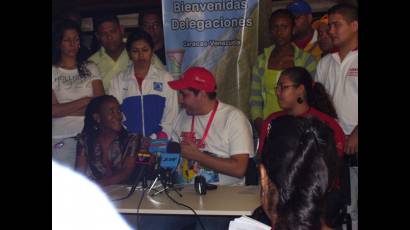 Encuentro de jóvenes africanos y latinoamericanos en Venezuela