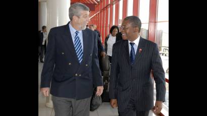Visita Cuba el Primer Ministro de Lesotho Pakalitha Mosisili