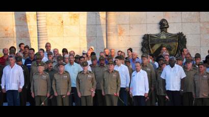 Inauguración del Mausoleo a combatientes del Frente de Las Villas