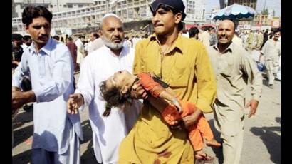 Ataque suicida en Paquistán
