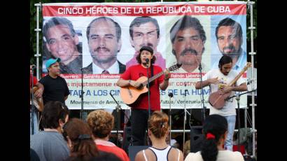 Concierto por los Cinco en Venezuela