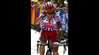 Ciclista cubano Arnold Alcolea se ubica tercero en el ranking América Tour