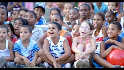 La alegría de los niños cubanos