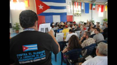 Participantes en el V Coloquio por la Liberación de Los Cinco