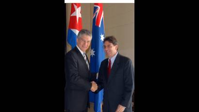 Impulsan nexos Australia y Cuba