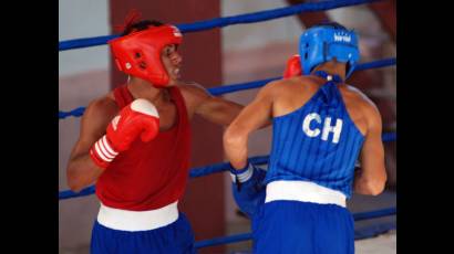 Noslán Yera en Torneo Nacional de Boxeo por equipos