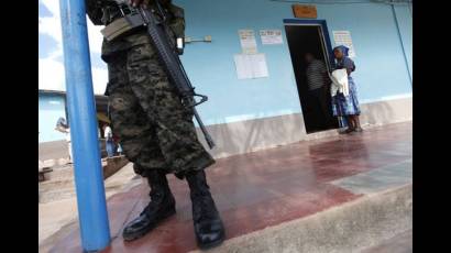 Colegios electorales hondureños